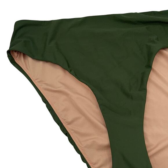New NWT J. Crew Green High Rise Bikini Swim Bathing Suit Bottom Women's Size XXL - Picture 5 of 10